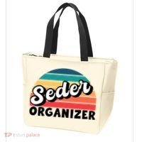 Funny Passover Seder Organizer Jewish Passover Leader Tote Bag thumb 3