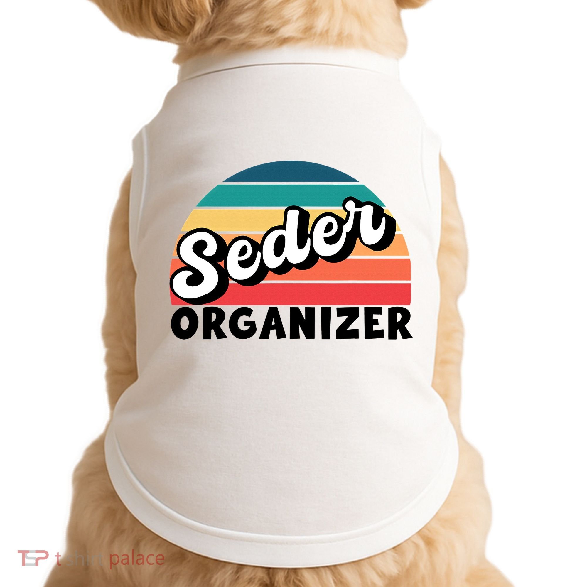 Funny Passover Seder Organizer Jewish Passover Leader Doggie Tank