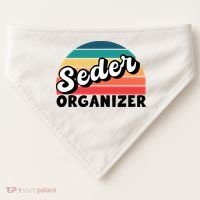 Funny Passover Seder Organizer Jewish Passover Leader USA-Made Doggie Bandana thumb 0