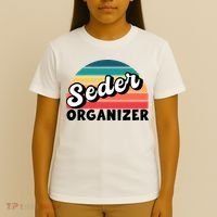 Funny Passover Seder Organizer Jewish Passover Leader T-Shirt thumb 4