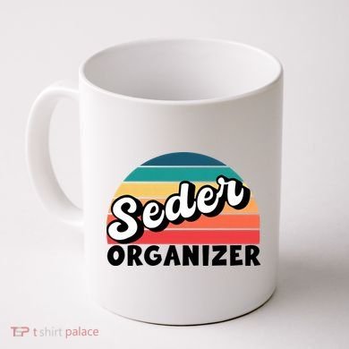 Funny Passover Seder Organizer Jewish Passover Leader Coffee Mug