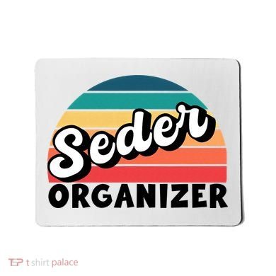 Funny Passover Seder Organizer Jewish Passover Leader Mousepad