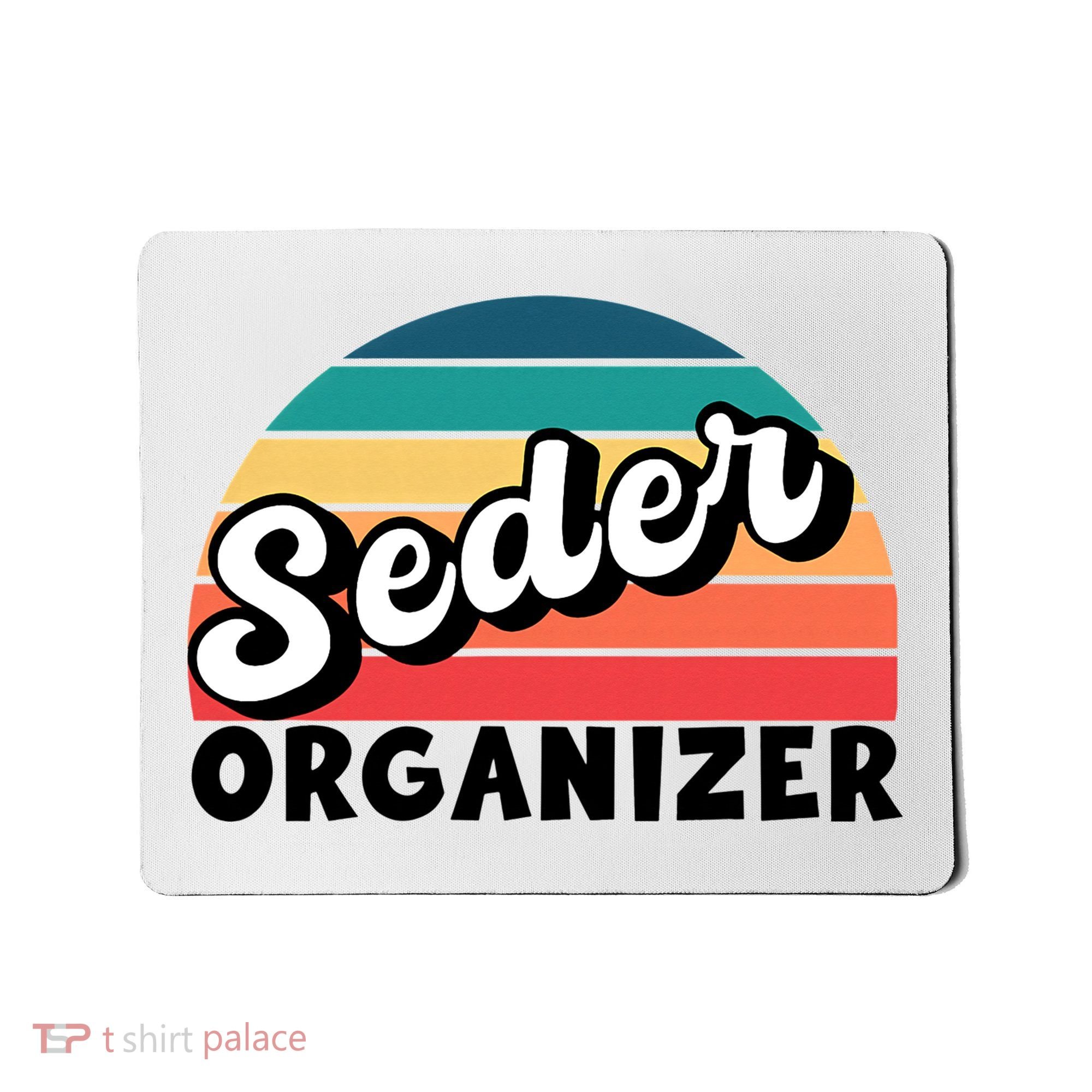 Funny Passover Seder Organizer Jewish Passover Leader Mousepad