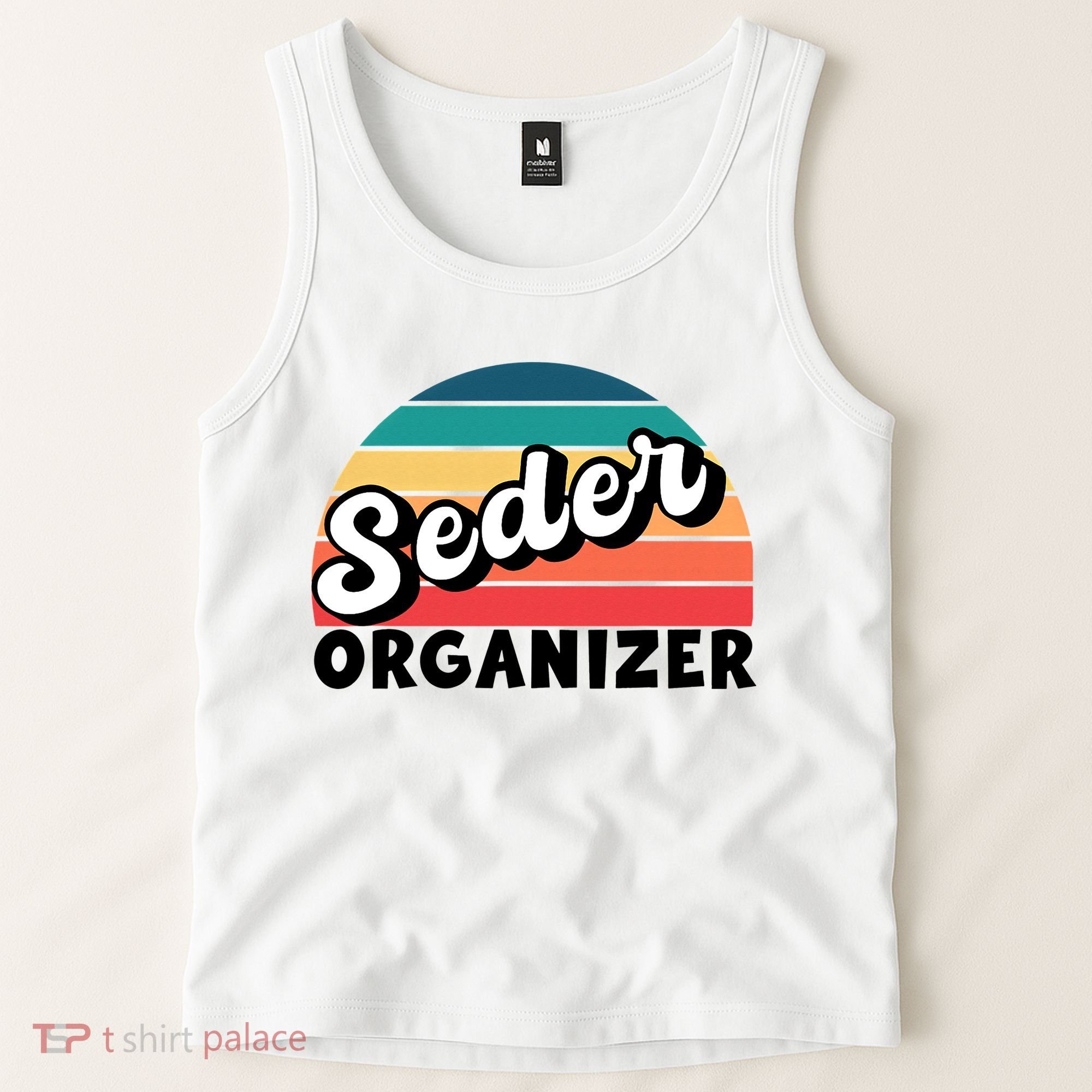 Funny Passover Seder Organizer Jewish Passover Leader Tank Top