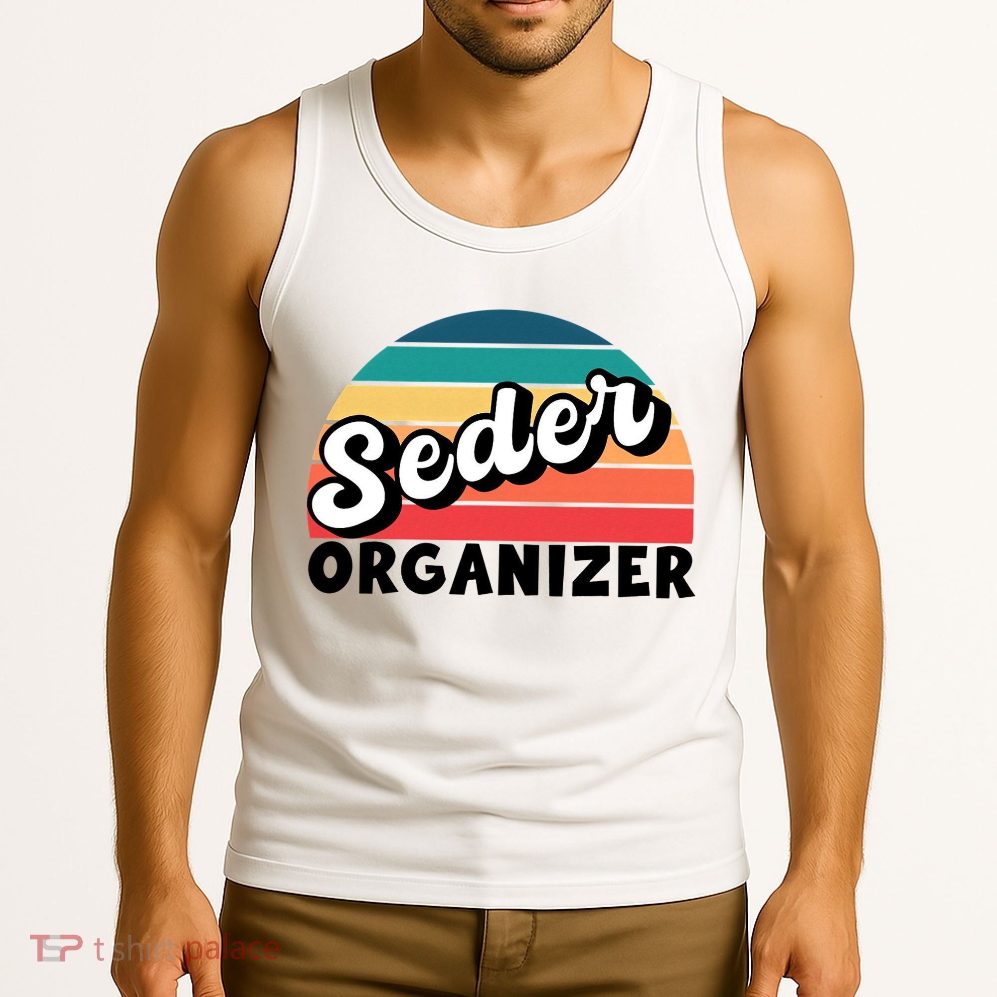 Funny Passover Seder Organizer Jewish Passover Leader Tank Top