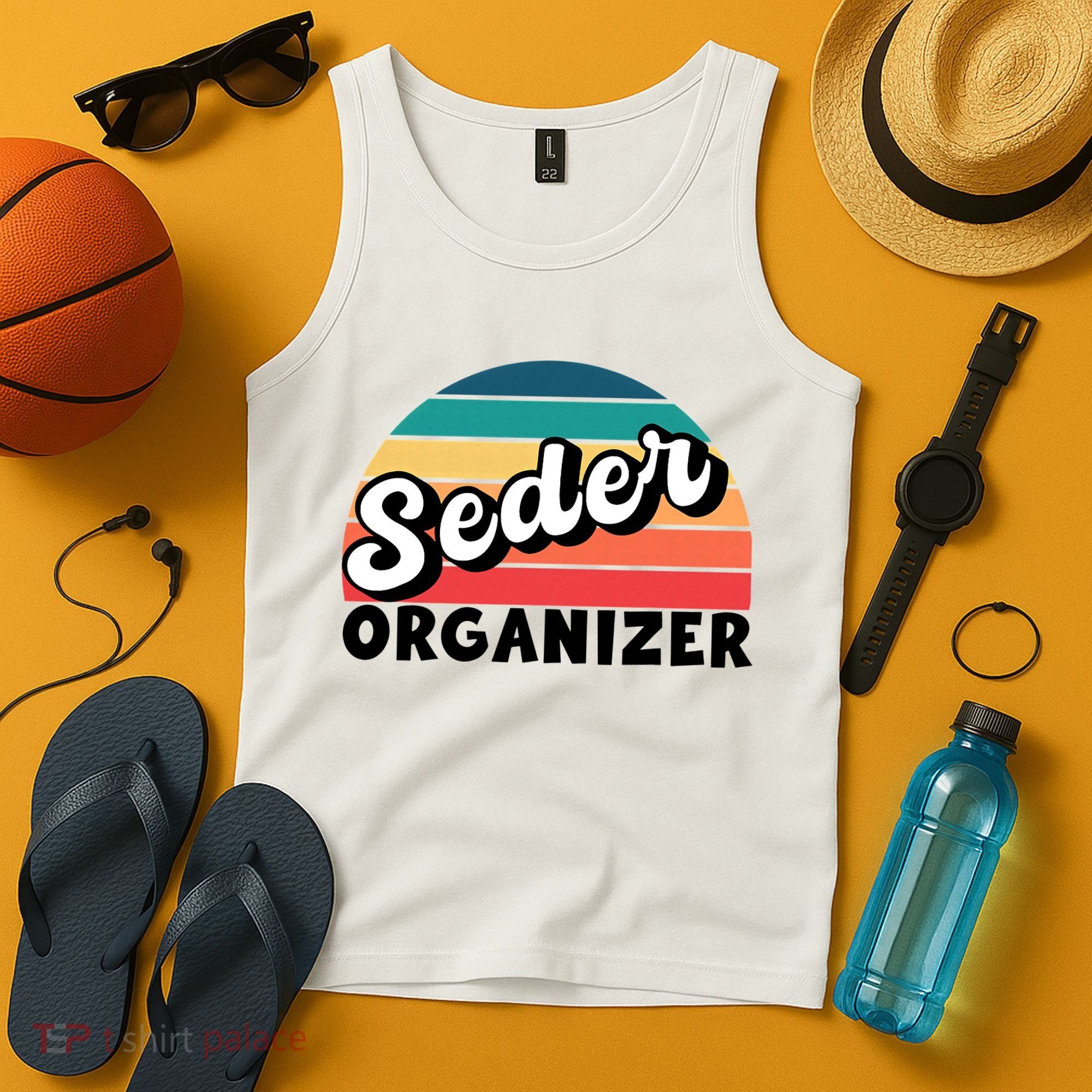 Funny Passover Seder Organizer Jewish Passover Leader Tank Top