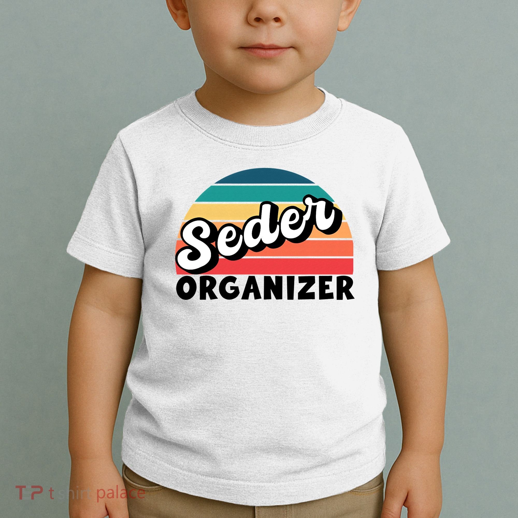 Funny Passover Seder Organizer Jewish Passover Leader Toddler T-Shirt