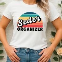 Funny Passover Seder Organizer Jewish Passover Leader Women's T-Shirt thumb 2