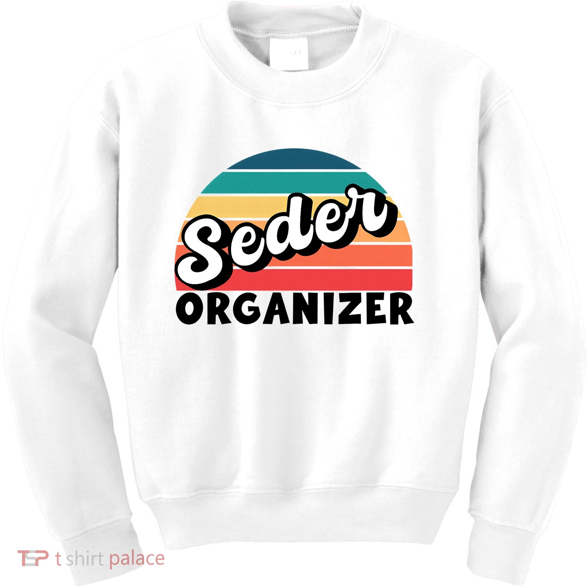 Funny Passover Seder Organizer Jewish Passover Leader Kids Sweatshirt