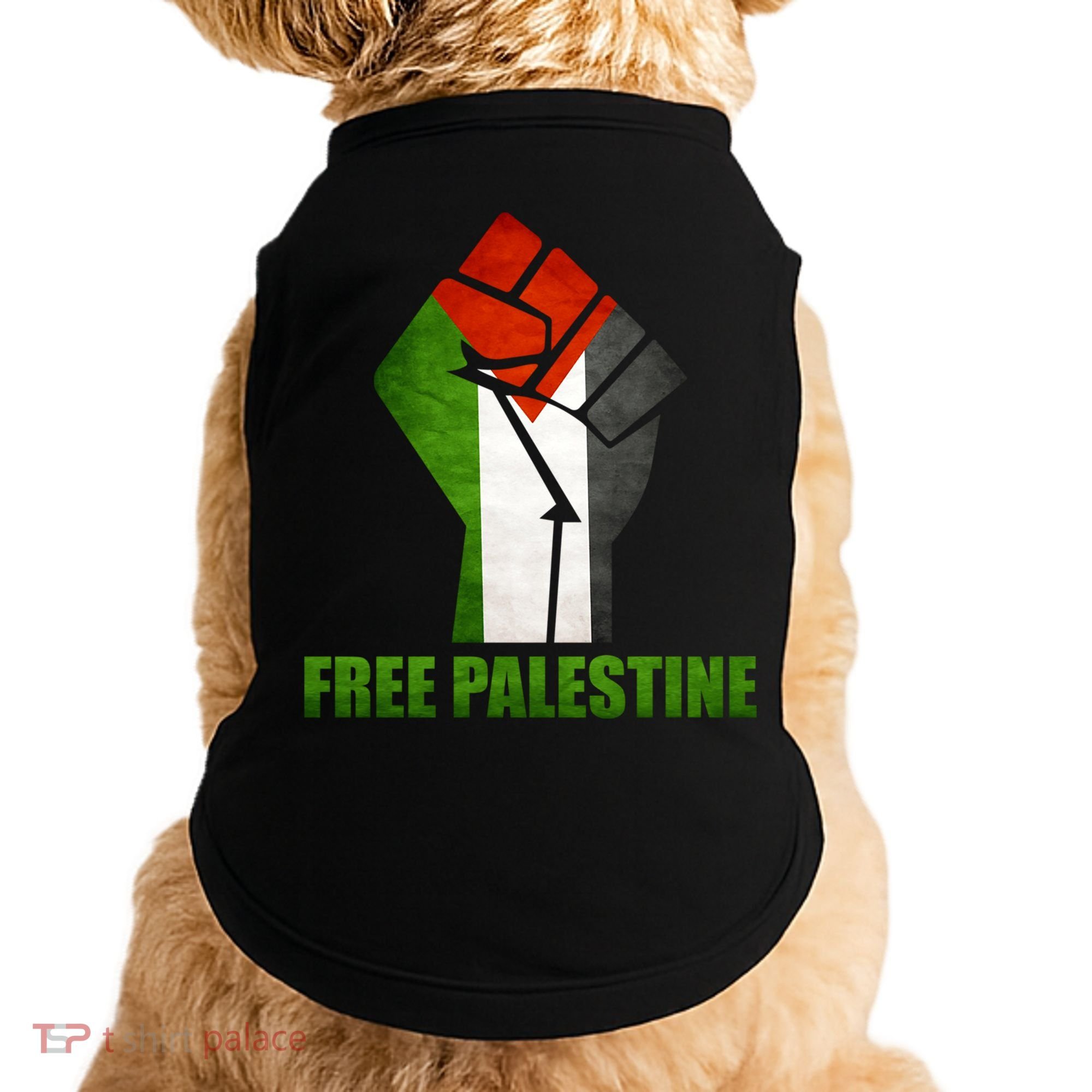 Free Palestine Supports Palestine And Arab Gift Doggie Tank