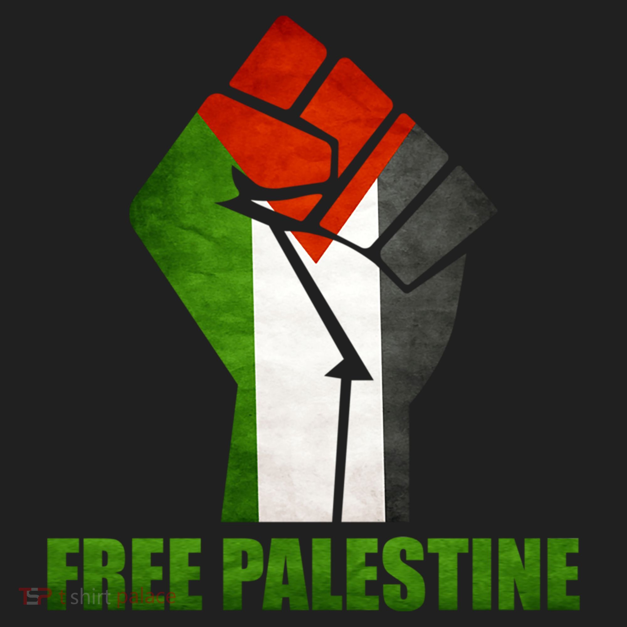 Free Palestine Supports Palestine And Arab Gift Golf Towel