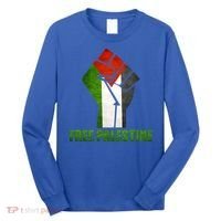 Free Palestine Supports Palestine And Arab Gift Long Sleeve Shirt thumb 0