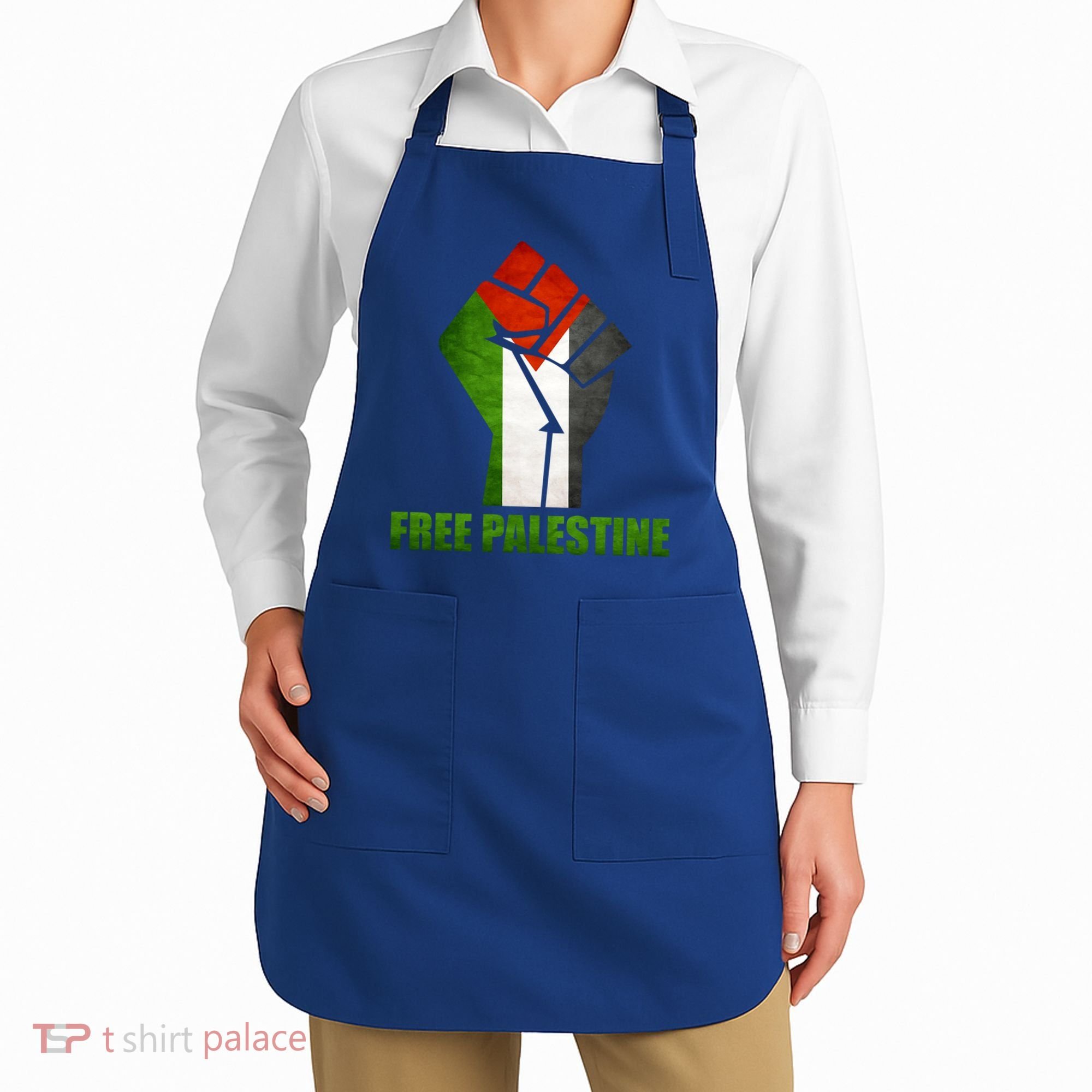 Free Palestine Supports Palestine And Arab Gift Apron
