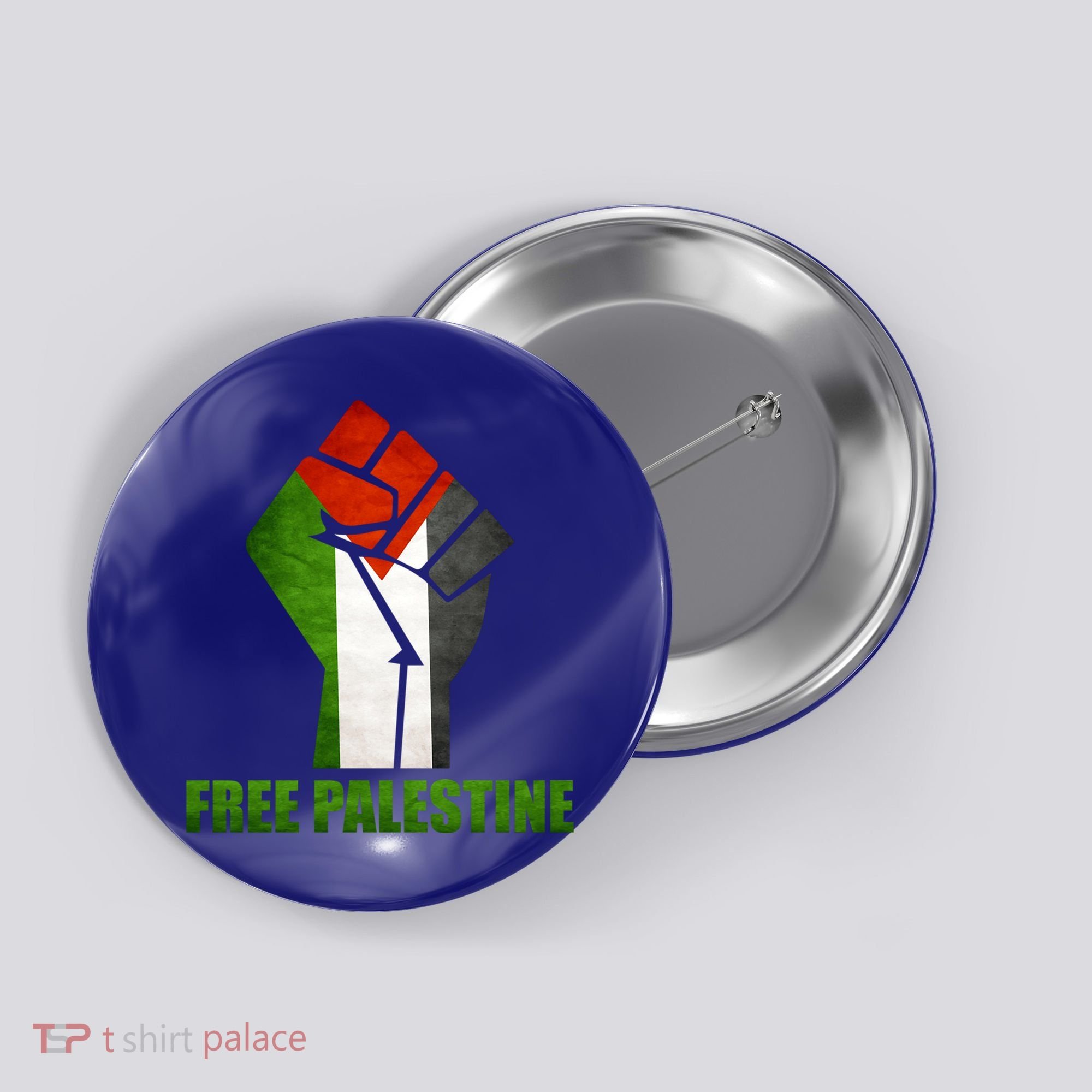 Free Palestine Supports Palestine And Arab Gift Button