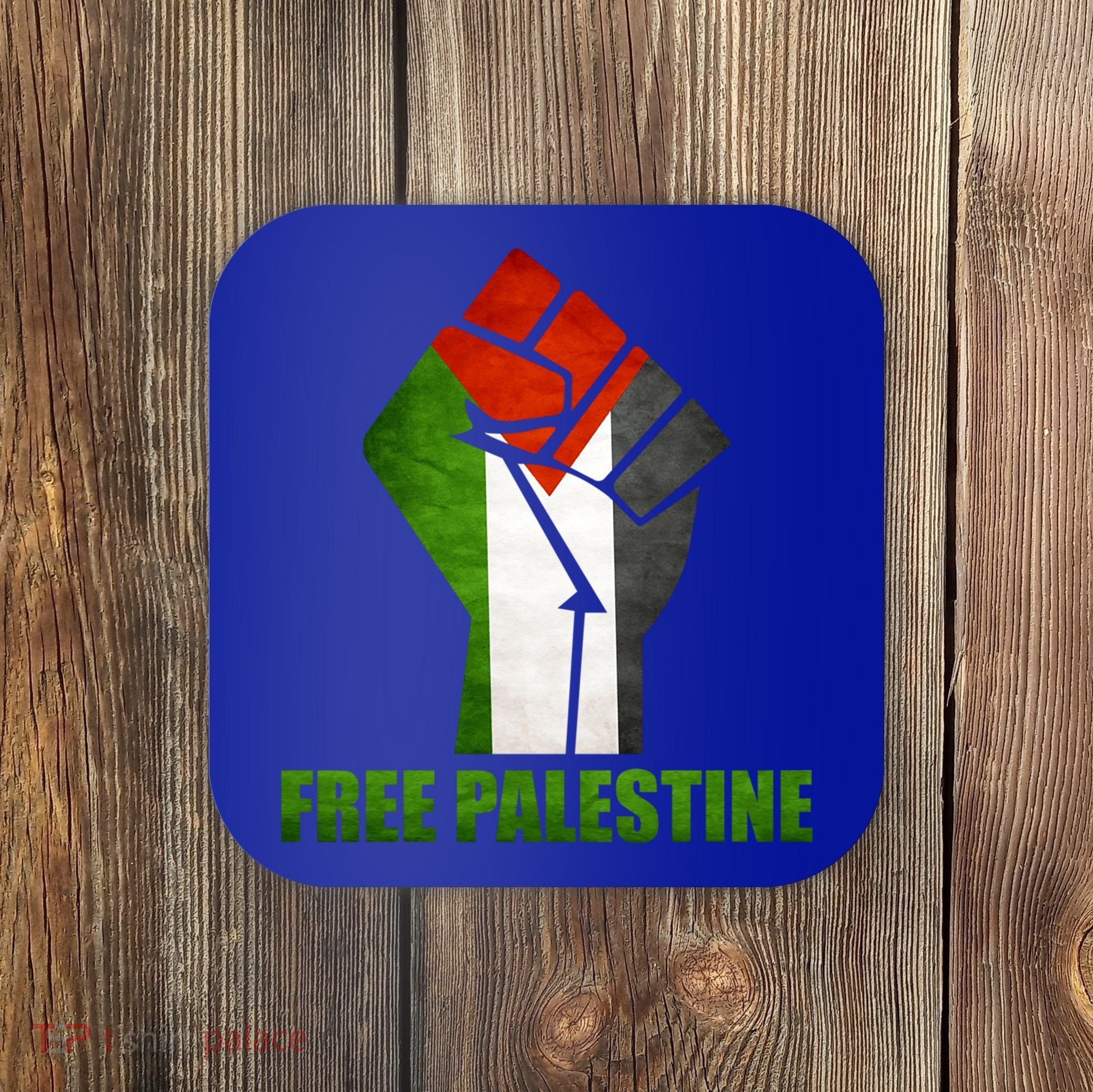 Free Palestine Supports Palestine And Arab Gift Coaster
