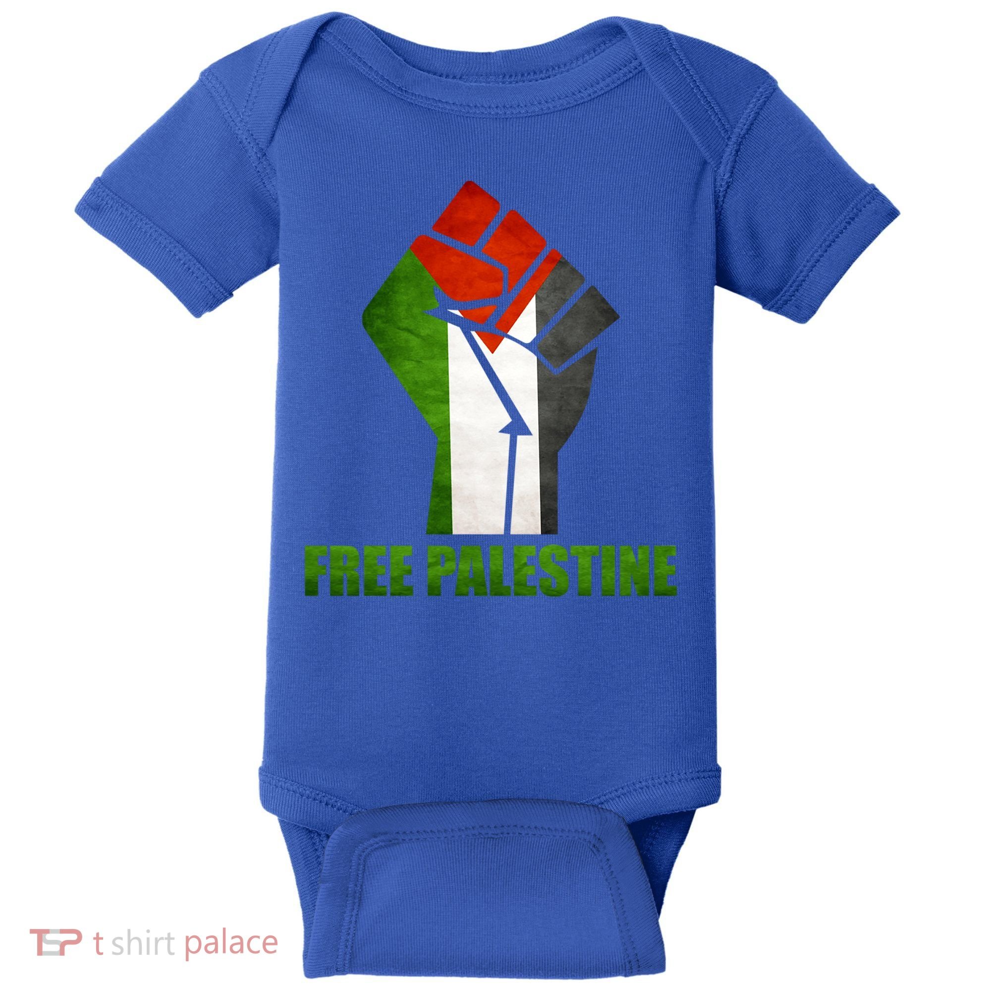 Free Palestine Supports Palestine And Arab Gift Baby Bodysuit