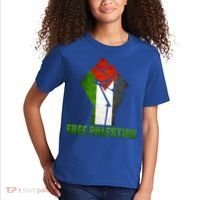 Free Palestine Supports Palestine And Arab Gift Kids T-Shirt thumb 2