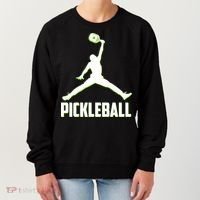 Funny Pickleball Sports Logo Women's Sweatshirt thumb 0