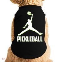 Funny Pickleball Sports Logo Doggie Tank thumb 0