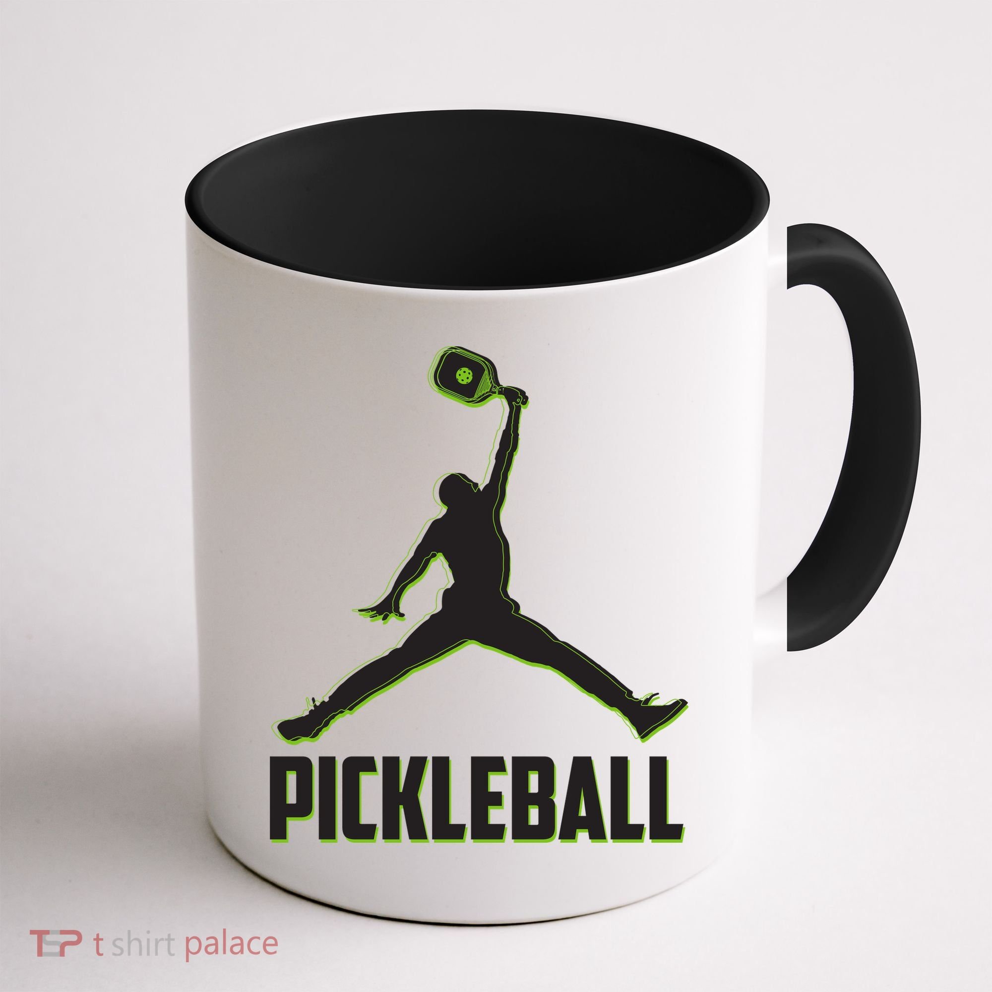 Funny Pickleball Sports Logo Coffee Mug