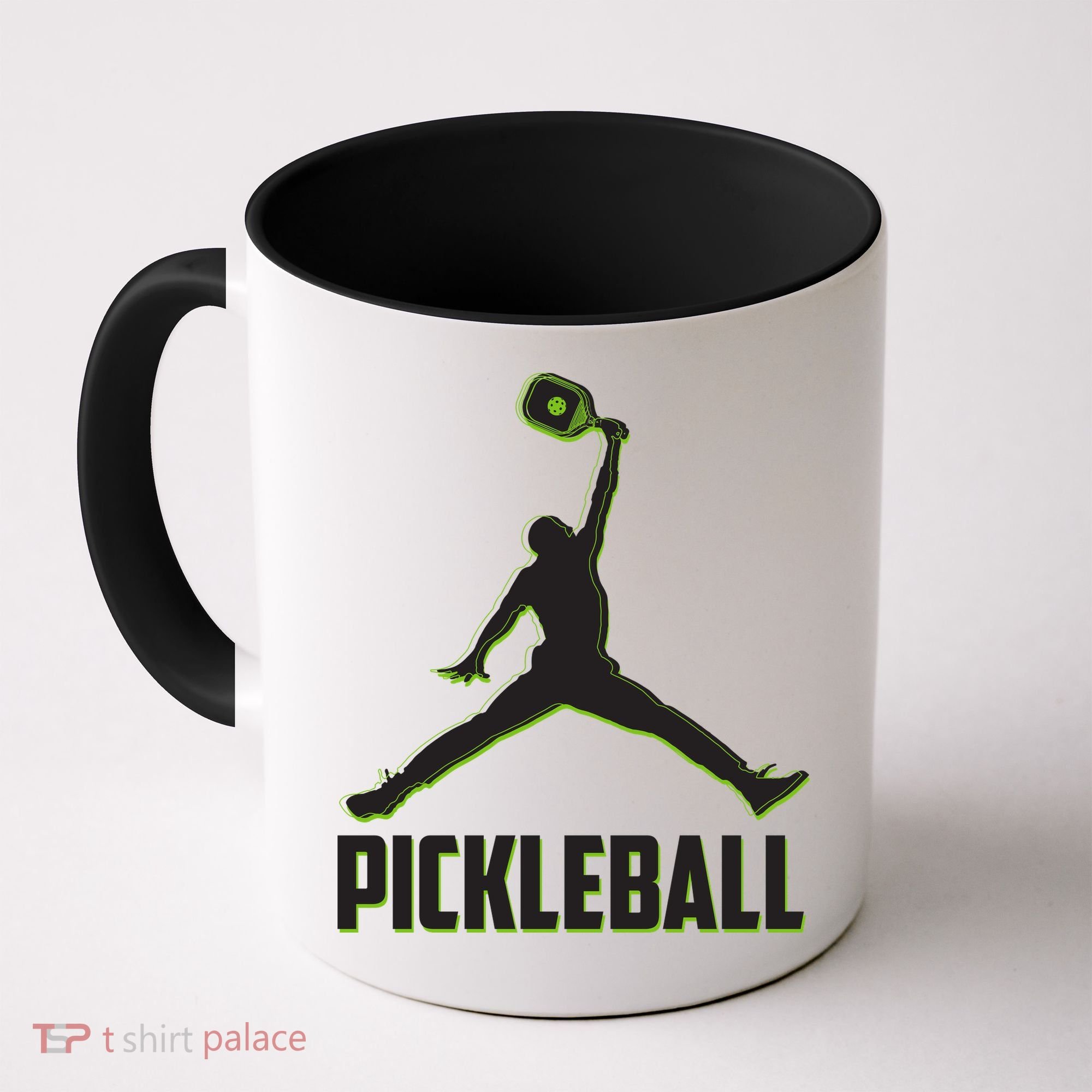 Funny Pickleball Sports Logo Coffee Mug