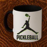 Funny Pickleball Sports Logo Coffee Mug thumb 2