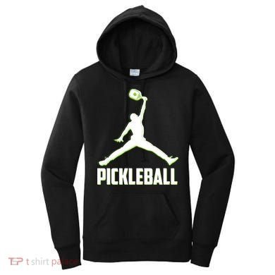 Funny Pickleball Sports Logo Women's Hoodie
