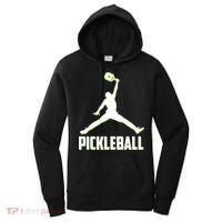 Funny Pickleball Sports Logo Women's Hoodie thumb 0