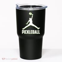 Funny Pickleball Sports Logo Tumbler thumb 0