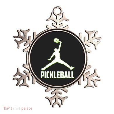Funny Pickleball Sports Logo Ornament