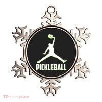 Funny Pickleball Sports Logo Ornament thumb 0