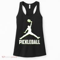 Funny Pickleball Sports Logo Women's Tank Top thumb 0