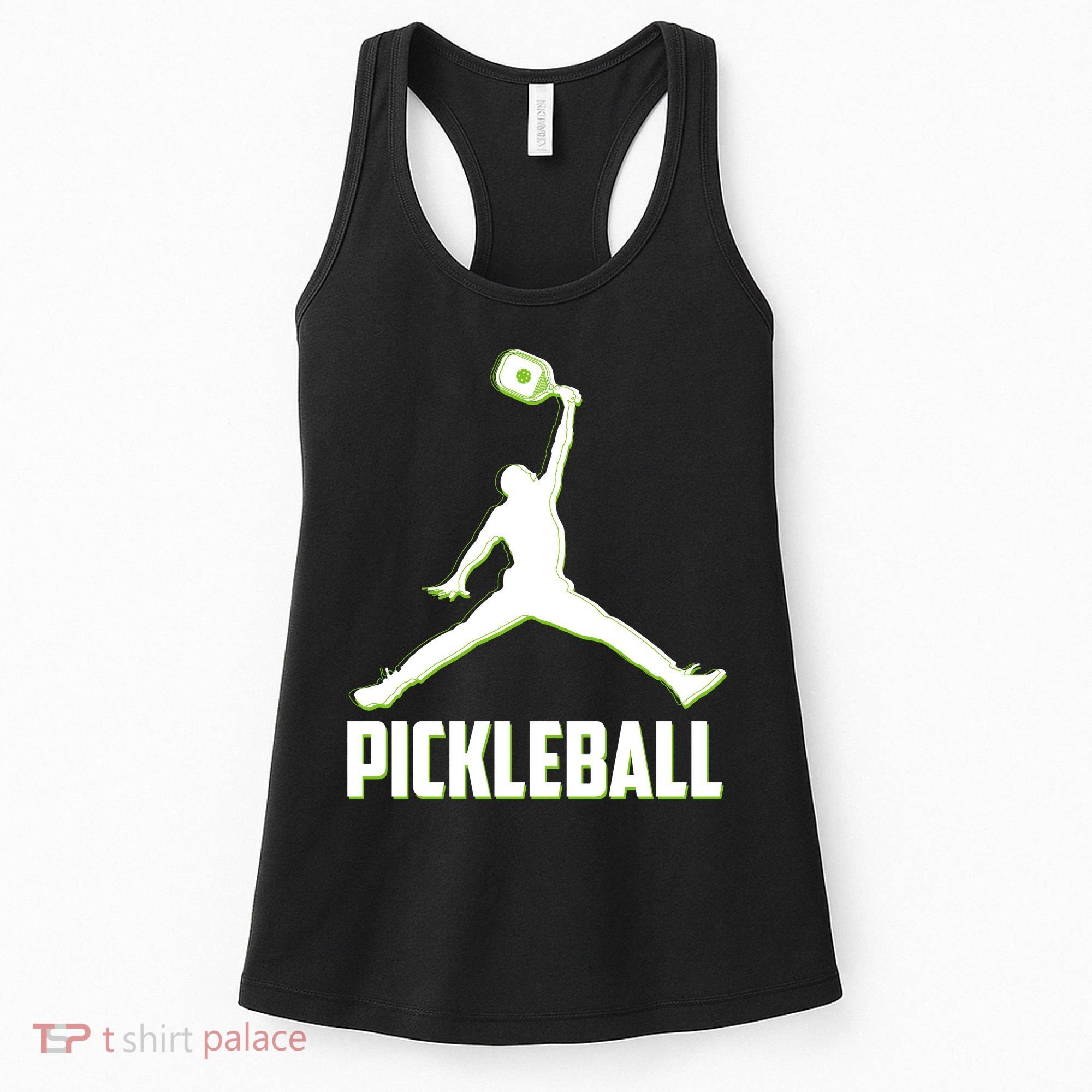 Funny Pickleball Sports Logo Women's Tank Top