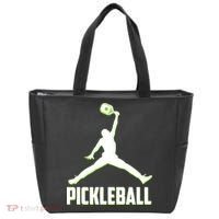Funny Pickleball Sports Logo Tote Bag thumb 0