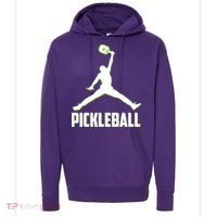Funny Pickleball Sports Logo Hoodie thumb 0