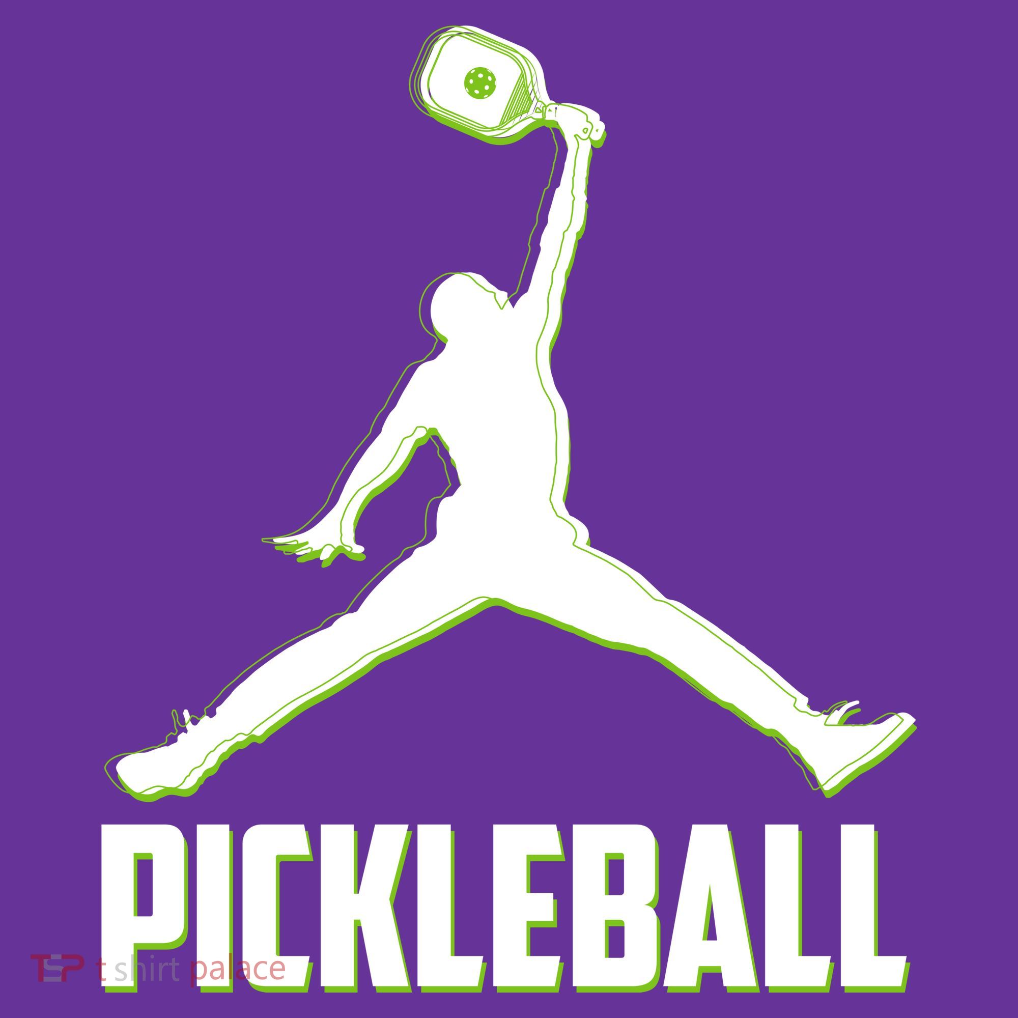 Funny Pickleball Sports Logo Apron