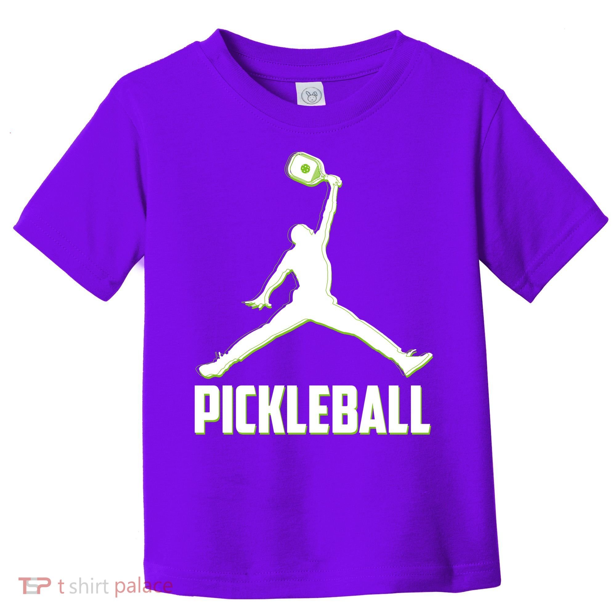 Funny Pickleball Sports Logo Toddler T-Shirt