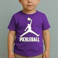 Funny Pickleball Sports Logo Toddler T-Shirt thumb 2