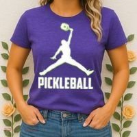 Funny Pickleball Sports Logo Women's T-Shirt thumb 2