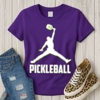 Funny Pickleball Sports Logo Women's T-Shirt thumb 3