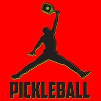 Funny Pickleball Sports Logo Santa Hat thumb 1
