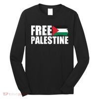 Free Palestine Support Stand With Palestine Long Sleeve Shirt thumb 0