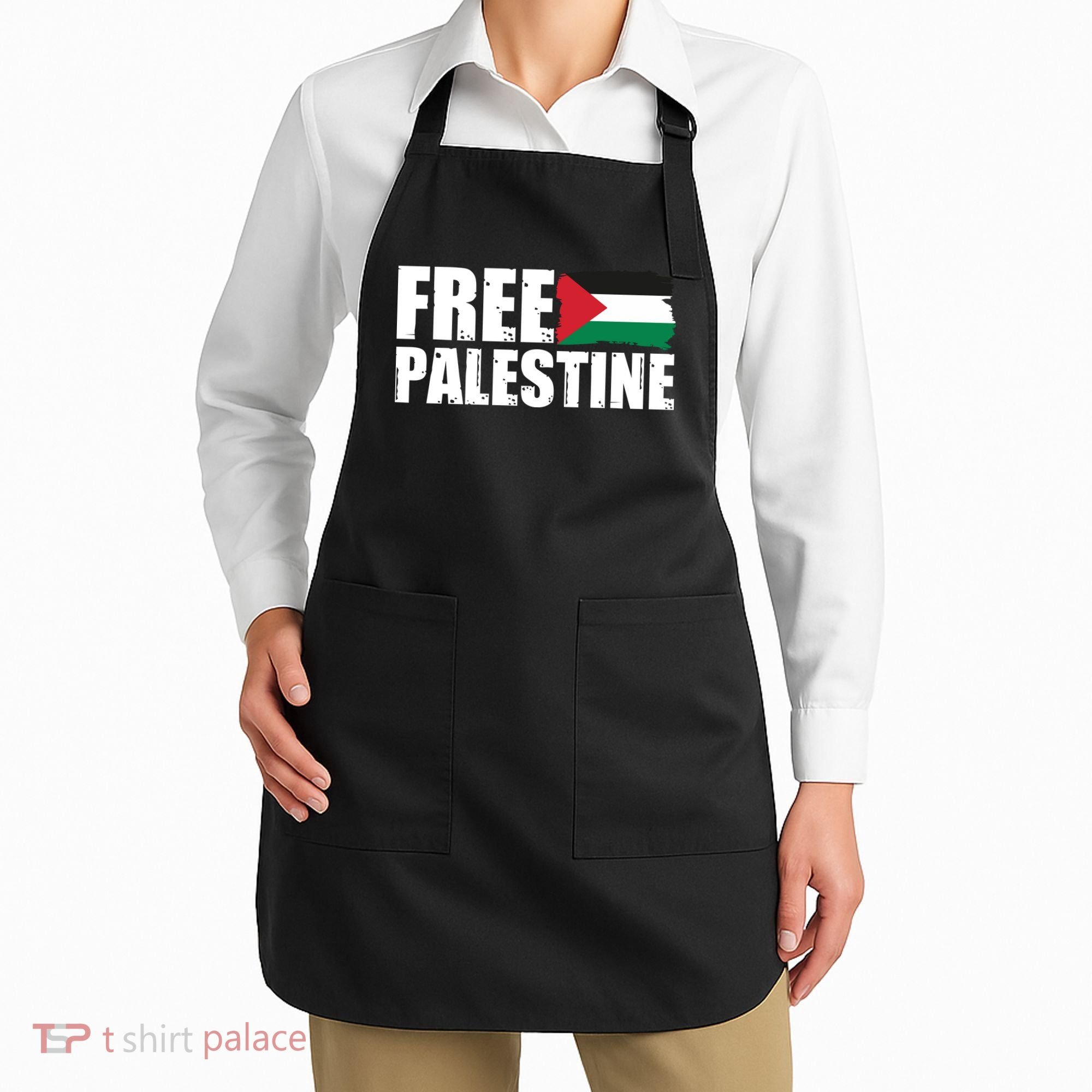 Free Palestine Support Stand With Palestine Apron