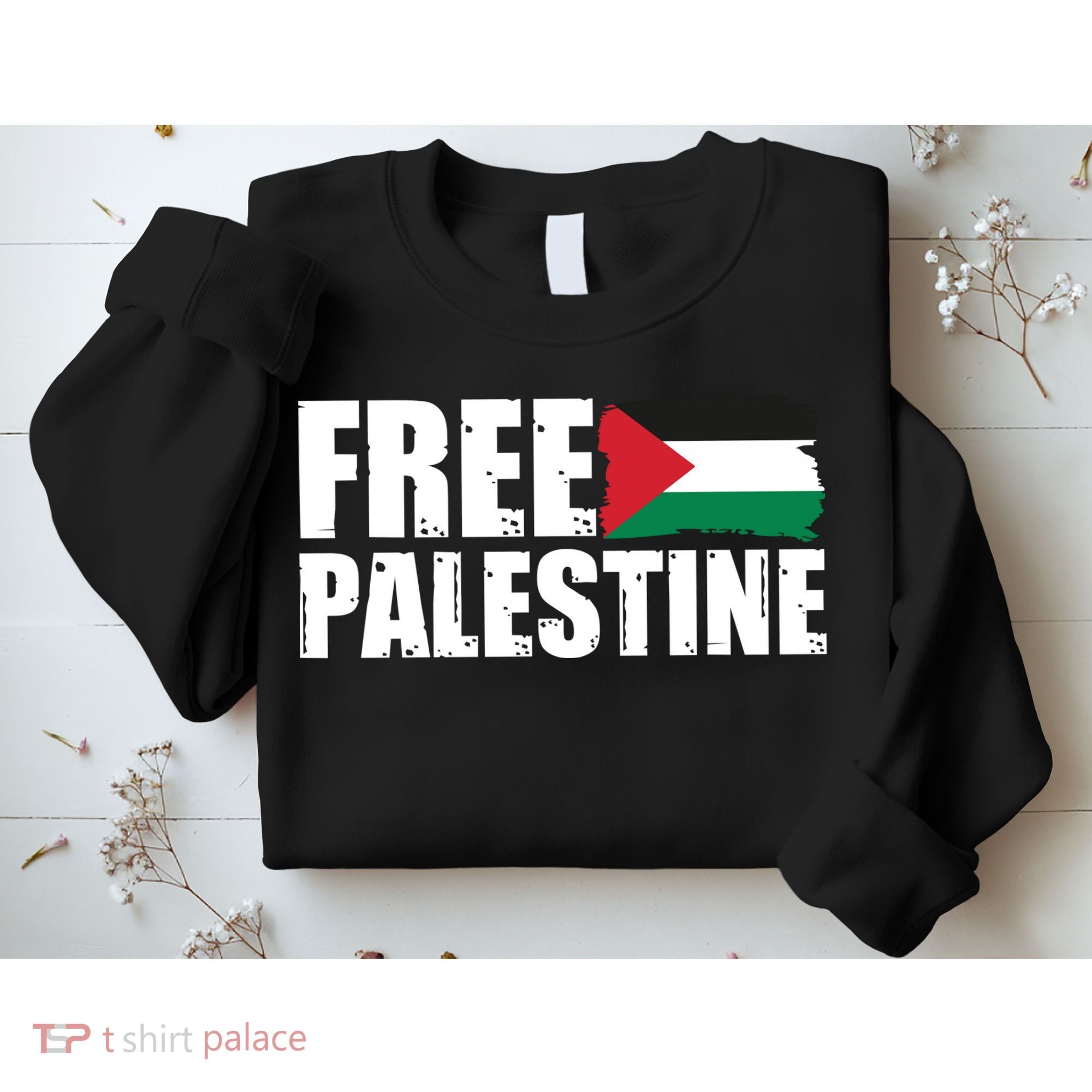 Free Palestine Support Stand With Palestine Sweatshirt