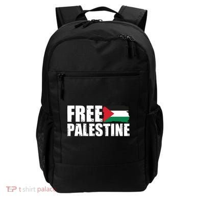 Free Palestine Support Stand With Palestine Backpack