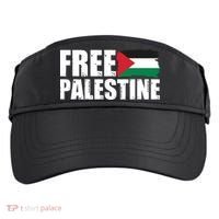 Free Palestine Support Stand With Palestine Adult Drive Performance Visor thumb 0