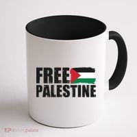 Free Palestine Support Stand With Palestine Coffee Mug thumb 1