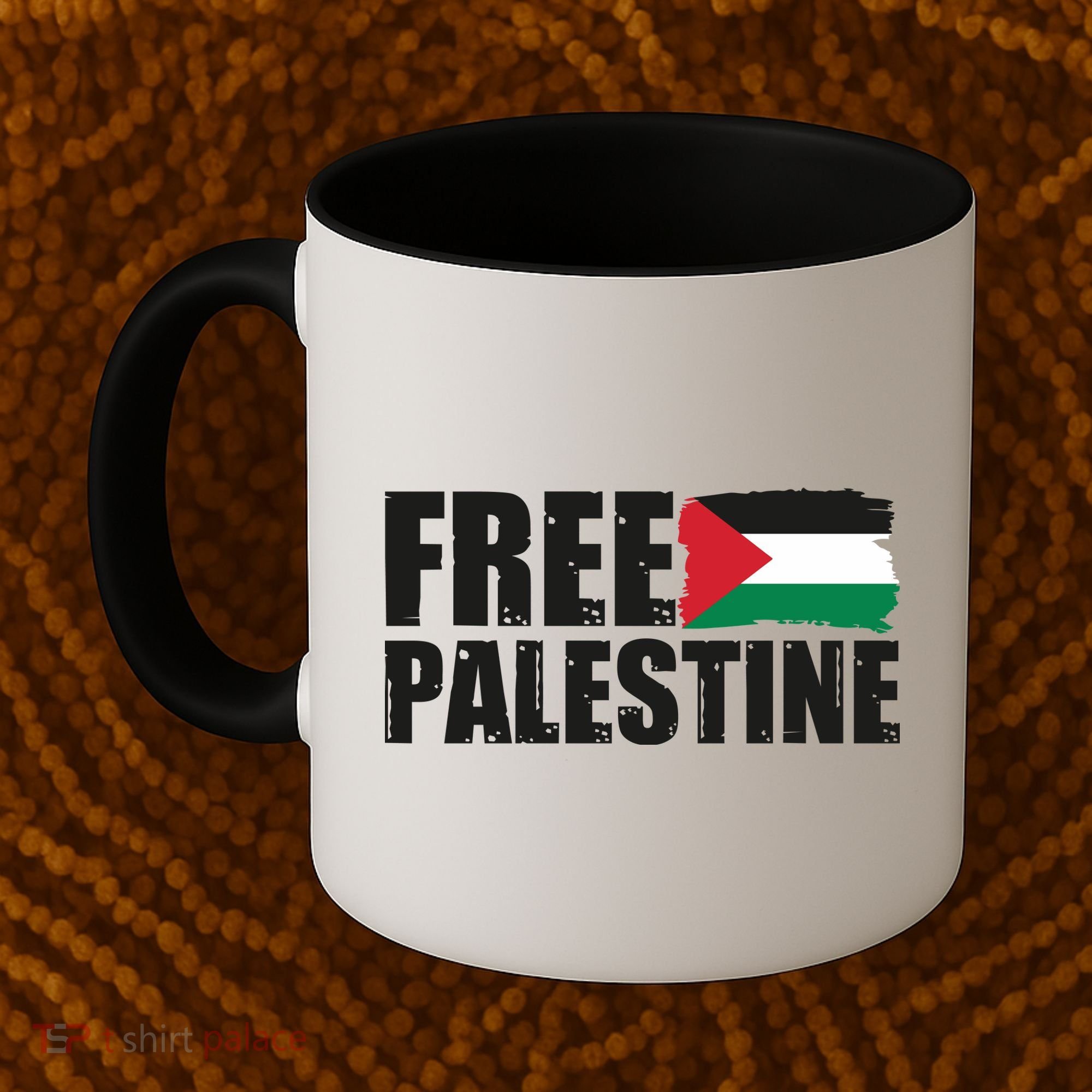 Free Palestine Support Stand With Palestine Coffee Mug