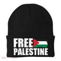 Free Palestine Support Stand With Palestine Beanie thumb 0