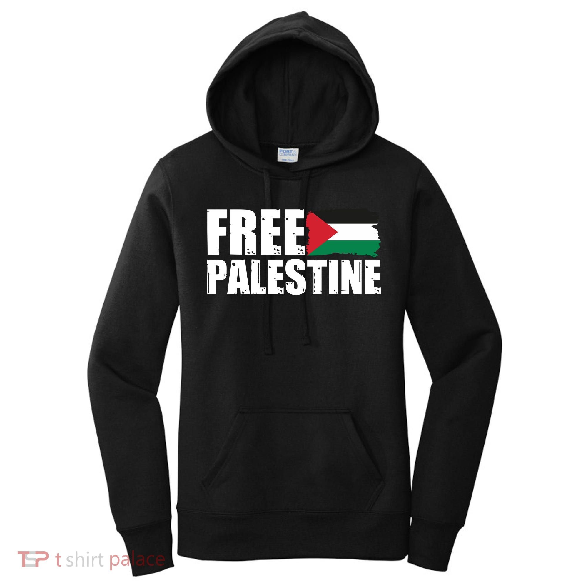 Free Palestine Support Stand With Palestine Women's Hoodie